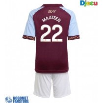 Aston Villa Ian Maatsen #22 Domaci Dres za djecu 2025-26 Kratak Rukav (+ Kratke hlače)